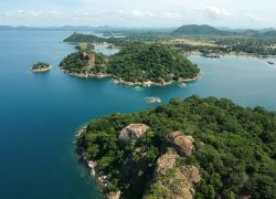 Lake Niassa in Northern Mozambique