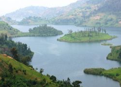 Lake Kivu Rwanda in Eastern-Rwanda