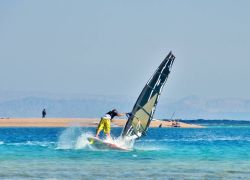 Windsurfing in Sinai Peninsula in Sinai Peninsula