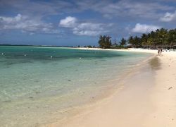 Belle Mare Beach in Flacq