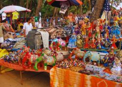 Anjuna Flea Market in Goa