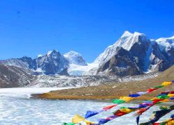 Ngozumpa Glacier in Lachen