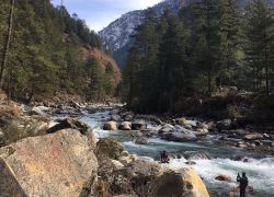 Parvati River in Kasol
