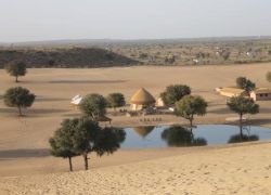 Khimsar Sand Dunes in Khimsar