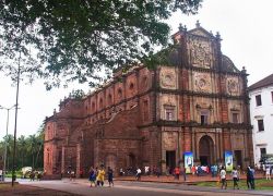 Basilica of Bom Jesus in Goa