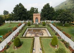 Mughal Gardens in Srinagar