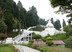 Japanese Peace Pagoda in Darjeeling