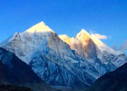 Gaumukh Glacier in Gangotri