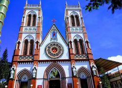 Basilica of the Sacred Heart of Jesus in Pondicherry