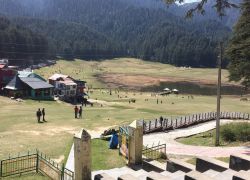 Golden Devi Temple in Khajjiar
