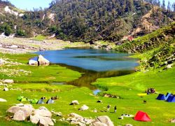 Kareri Lake in Kangra