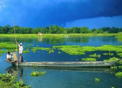 Majuli Island in Kaziranga