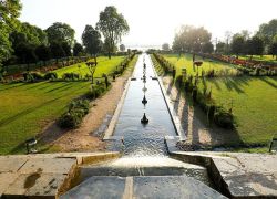 Nishat Bagh in Kashmir