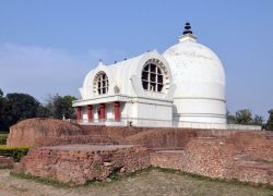 Parinirvana Stupa and Temple in Kushinagar
