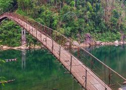 Dawki Bridge in Dawki