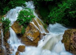 Neer Garh Waterfall in Garhwal