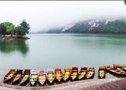 Bhimtal Lake in Bhimtal