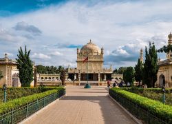 Tipu Sultan Summer Palace in Srirangapatna