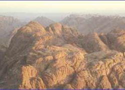 Mount Sinai in Sinai Peninsula
