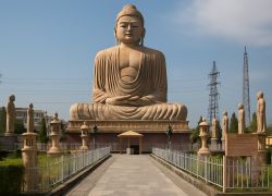 Great Buddha Statue, Bodh Gaya - 6 Nights Allahabad - Ayodhya - Varanasi - Bodhgaya Tour