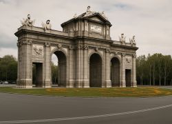 Alcala Gate, Madrid - The Monumental Beauties of Spain And Portugal - 8 Nights / 9 Days covering Madrid - Coimbra - Lisbon