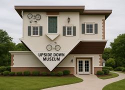 Upside Down Museum, Amsterdam - 19 Nights - 20 Days Great European Tour - 19 Nights / 20 Days covering London - Paris - Munich