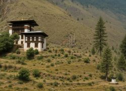 Tamchoe Monastery, Paro - Thimpu Paro Punakha Bhutan Tour - 7 Nights / 8 Days covering Zongo - Paro - Punakha
