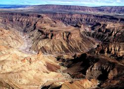 Fish River Canyon in Southern Namibia