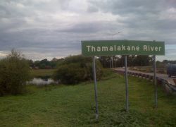 Thamalakane River in Maun