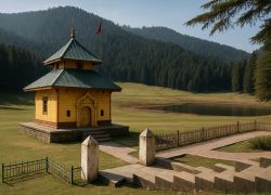 Golden Devi Temple, Khajjiar - Places to visit in Khajjiar