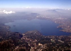 Lake Ilopango in Caldera