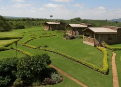 Mweiga town in Nyeri