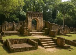 Gedi Ruins in Malindi