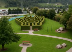 Jagdschlosses in Wattens