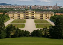 Schönbrunn Palace in Austria City