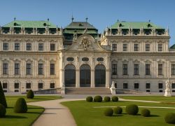 Belvedere Palace in Austria City