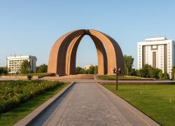 Victory Square in Bishkek