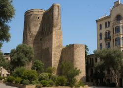Maiden Tower in Baku