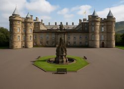 Holyrood Palace in Edinburgh