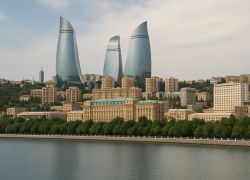 Baku Maiden Tower in Baku