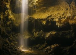 Manjanggul Cave in Jeju