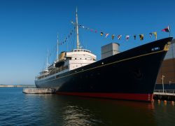 The Royal Yacht Britannia in Edinburgh