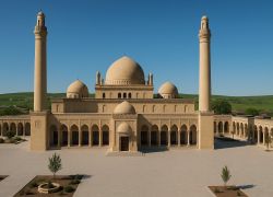 Juma Mosque in Shaki