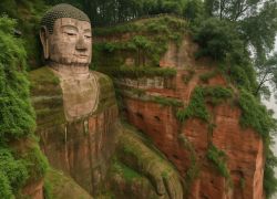 Leshan Giant Buddha in Leshan