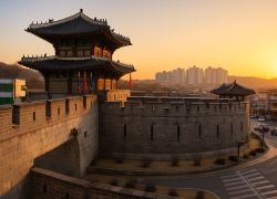 Hwaseong Fortress in Hwaseong
