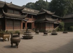 Wuyou Temple in Leshan
