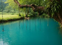 Blue Lagoon, Vang Vieng, Laos, Laos