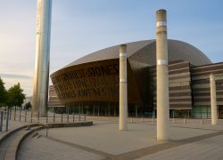 The Wales Millennium Centre in Cardiff