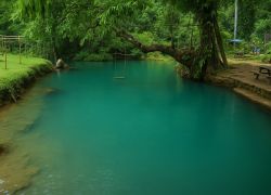 Tham Phu Kham Cave, Vang Vieng, Laos, Laos