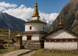 Buddha Stupa Gorkha in Gorkha